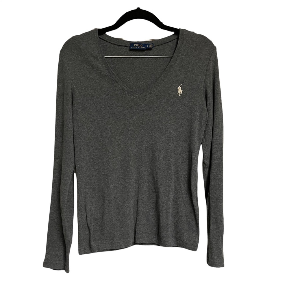 Polo Ralph Lauren V-neck Long Sleeve T